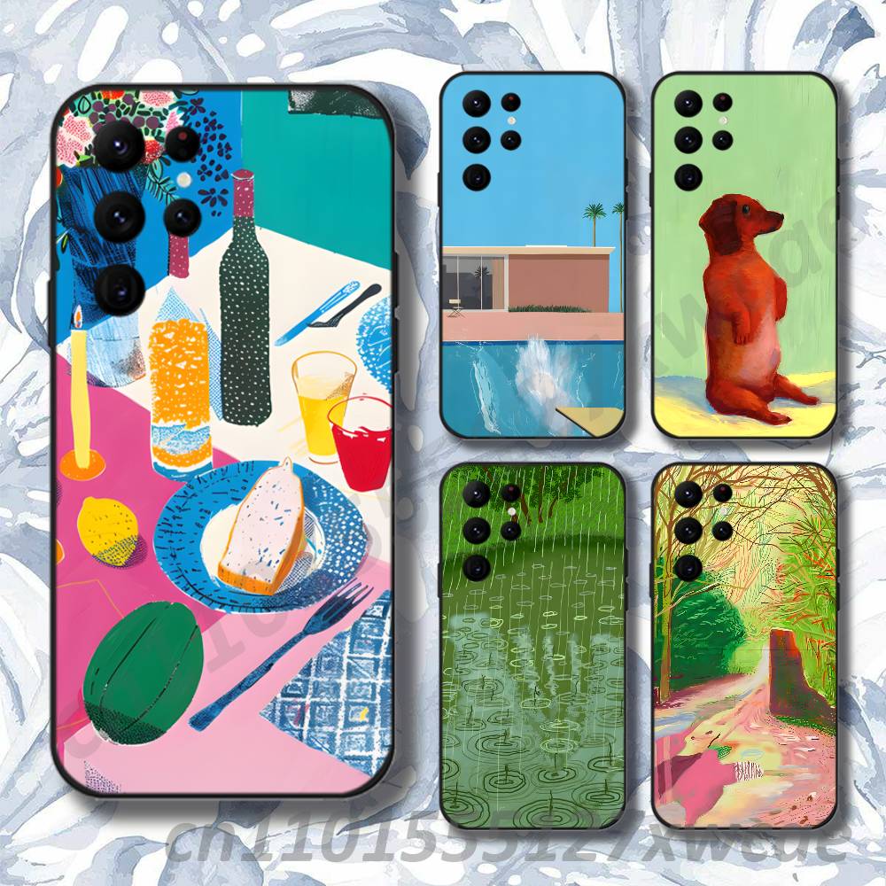 Photography Geometry - Capa de telefone com pinturas D-David