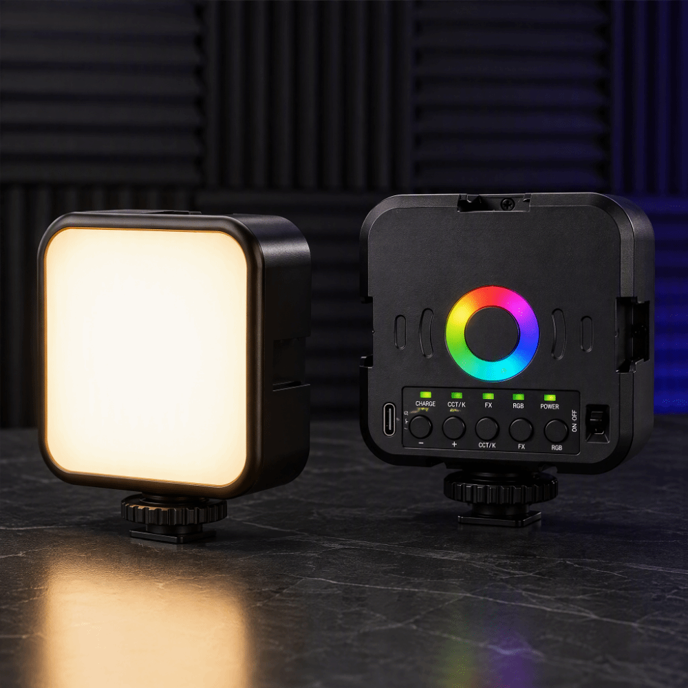 Luz de vídeo LED recarregável, - Photography Videos Free avaliação e preço