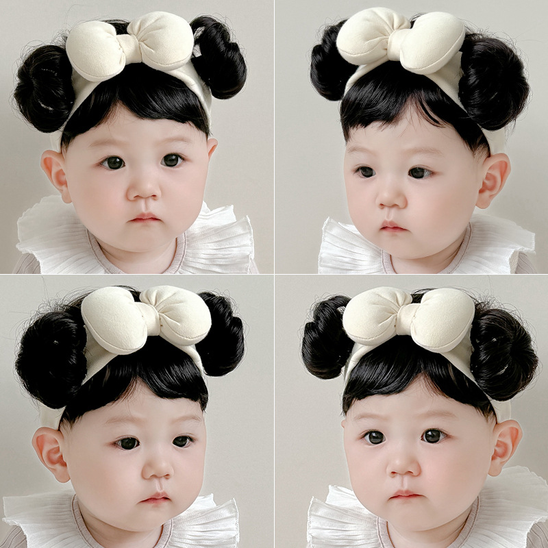 Perucas de bebê franja bandana - Photography Cheat Sheet avaliação e preço