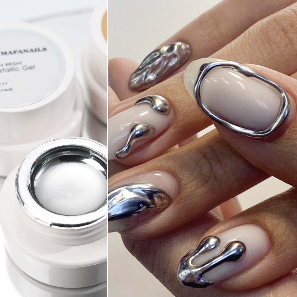 Esmalte em gel metálico prata  - Photography Design avaliação e preço