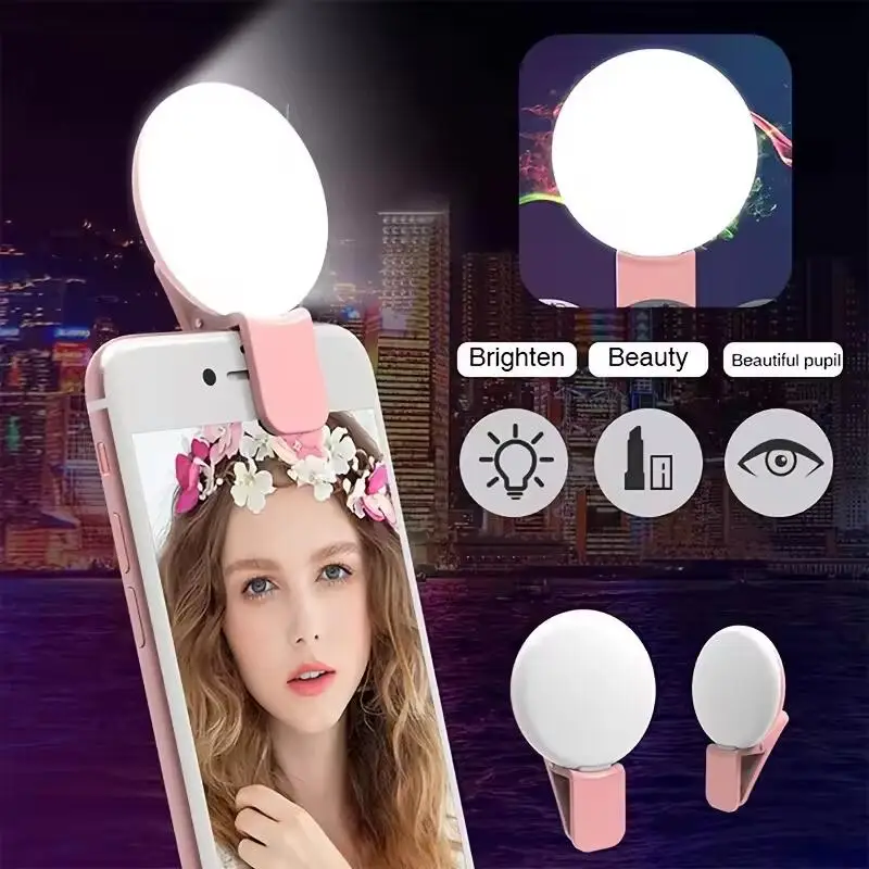 Mini Ring Light Portátil para  - Photography Videos Free avaliação e preço