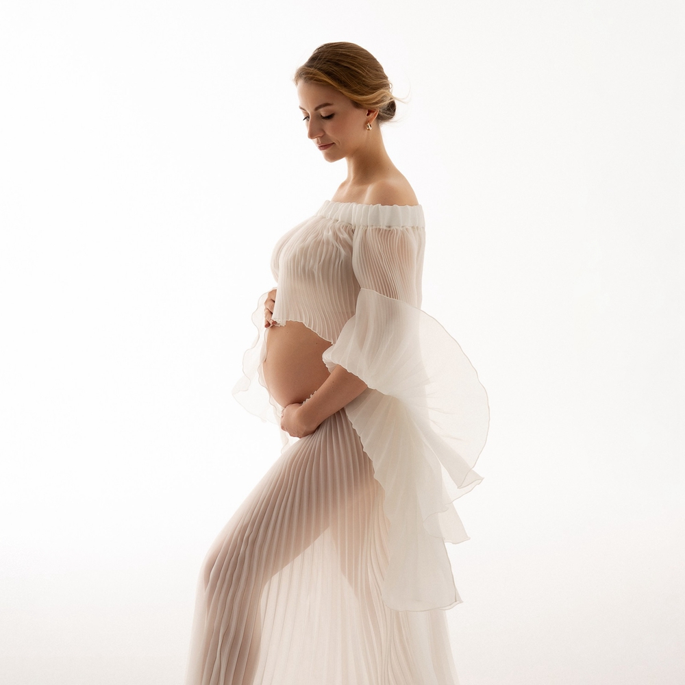 Vestidos plissados ​​para foto - Photography Club avaliação e preço