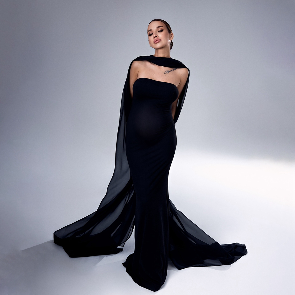 Vestido de Gestante Preto para - Photography Club avaliação e preço